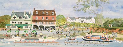 The Towpath Walton-on-Thames by Judy Joel